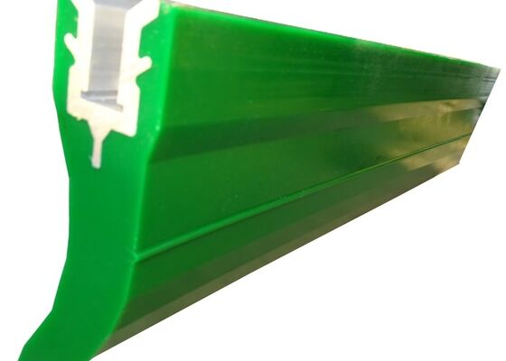 Polyurethane Conveyor Belt Cleaner Steel Frame Abrasion Resistant Bulk Conveyor Use