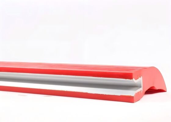Heavy Duty Polyurethane Belt Scraper Aggregate Plant Conveyor Cleaning Equipment