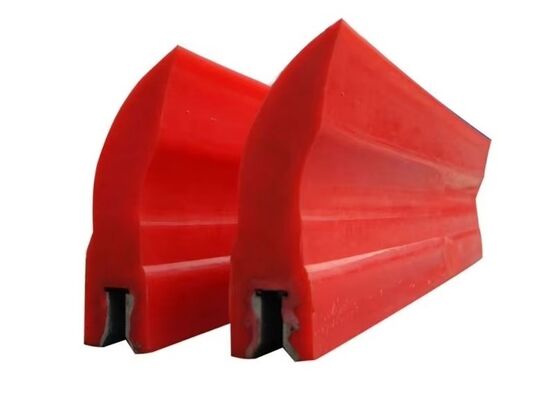 Conveyor Belt Cleaning Scraper PU Blade High Recovery Efficiency Mining Equipment Part