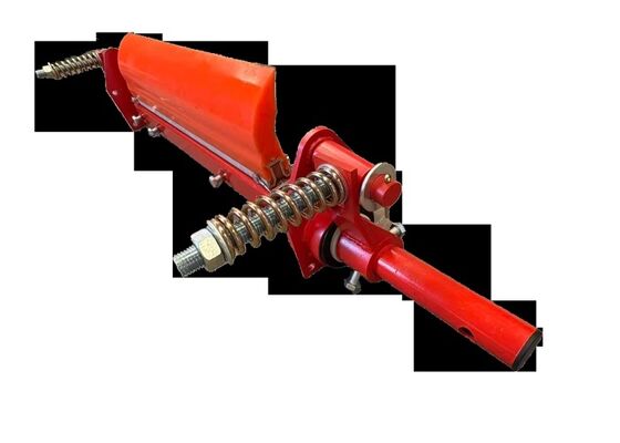 PU Conveyor Belt Cleaner Secondary Scraper Blue Blade Corrosion Resistant Structure