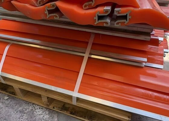Conveyor Belt Scraper Polyurethane Blade Industrial Mining Conveyor Cleaning Solution