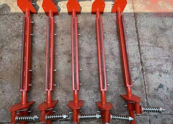 Polyurethane Belt Cleaner Secondary Scraper Blue PU Blade High Wear Resistance Conveyor