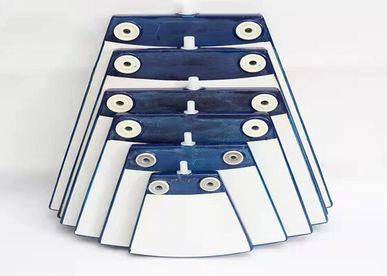 Industrial Ceramic Filter Plate Alumina Base 1 to 10 Micron Pore Chemical Filtration System