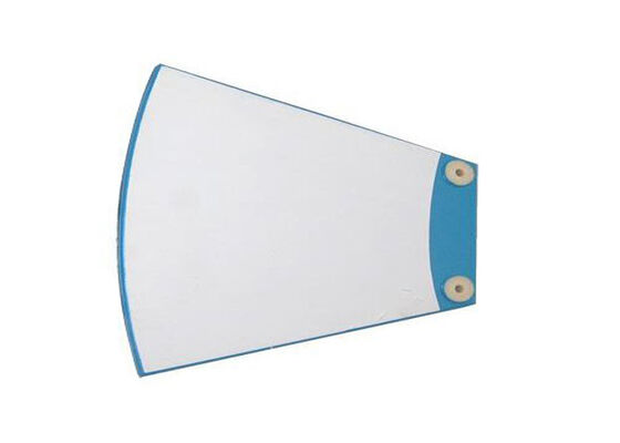 Industrial Ceramic Filter Plate Alumina Base 1 to 10 Micron Pore Chemical Filtration System