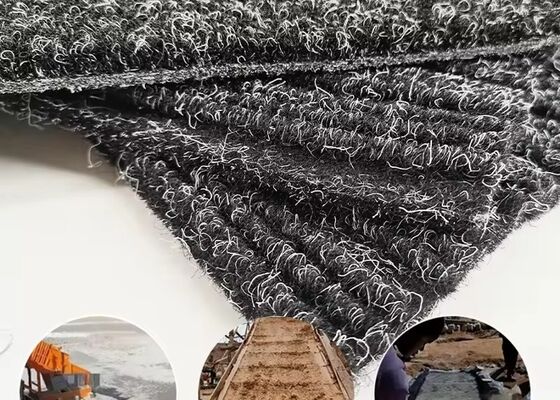 Gold Mining Recovery Carpet Green PVC Fine Gold Trapping Sluice Box Mat for River Mining