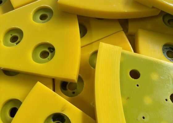 Spiral Classifier Polyurethane Blades Long Service Life Mineral Beneficiation Wear Parts