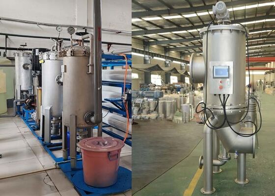 Self cleaning Backwashing Filters for Water Treatment