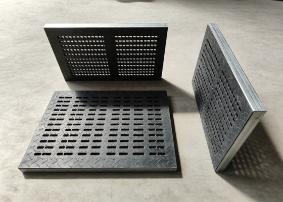 Wear Resistant Rubber Screen Mesh for Vibrating Screen Equipment