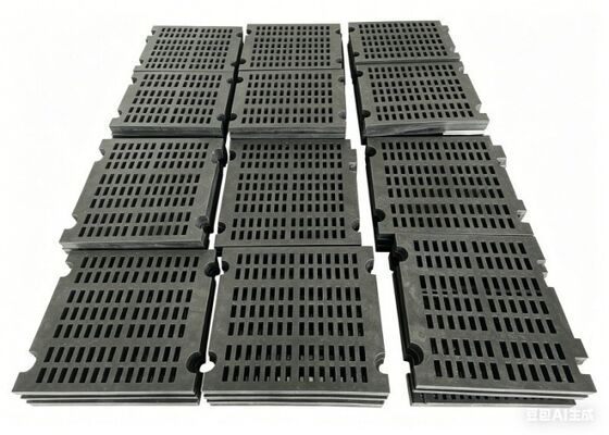 Heavy Impact Rubber Screen Deck for Mining Applications