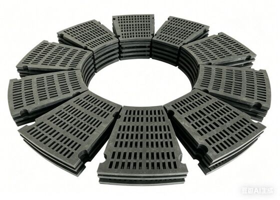 Long Life Rubber Screen Deck for Mineral Classification Plants