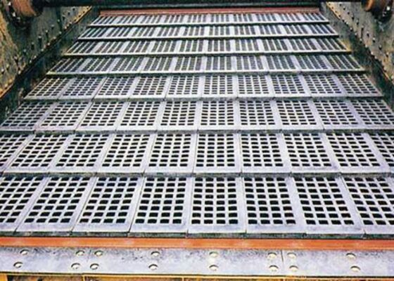 Fine Particle Separation Rubber Screen Deck for Mining Industry