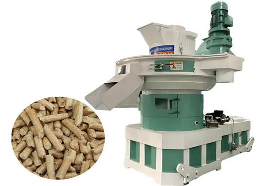 Low Energy Biomass Briquette Machine 22 kWh per Ton