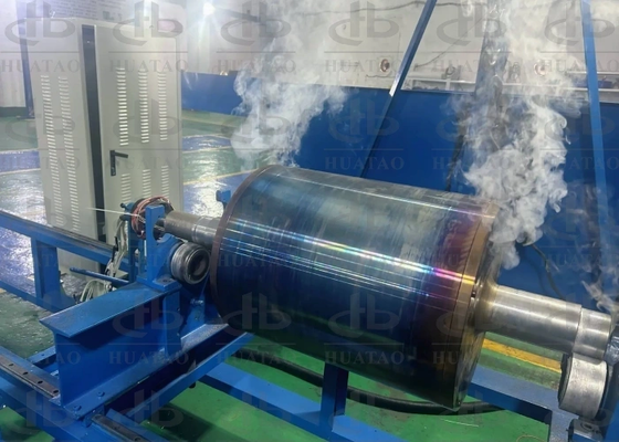 Thick Insulation Temp Locked Induction Heating Roller For Nonwoven Produce And PTFE Calendering