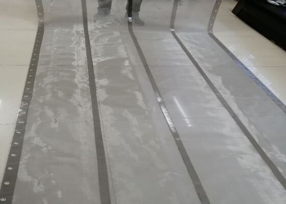 Food-Grade Wire Grommet Screen Transparent PU FDA Compliant 46%-76.4% Open Area