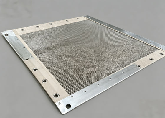 HUATAO High-Temp Grommet Screen Folded Edge 316 Stainless Steel Mining Separation