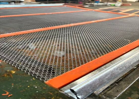 Flexible Wire Self Cleaning Screen Mesh for Aggregate Production
