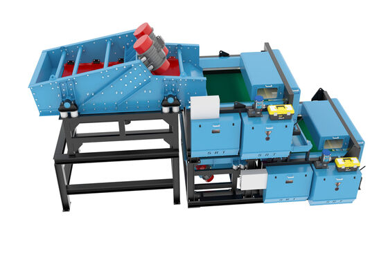 High Speed ECS Magnetic Rotor Separator for E waste Metal Extraction