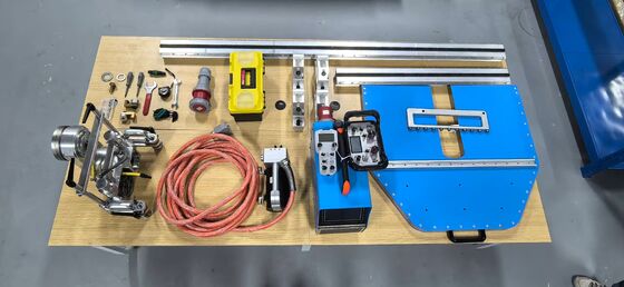 26kw HF Wall Saw Low Failure Rate Continuous Cutting For Engineering Projects