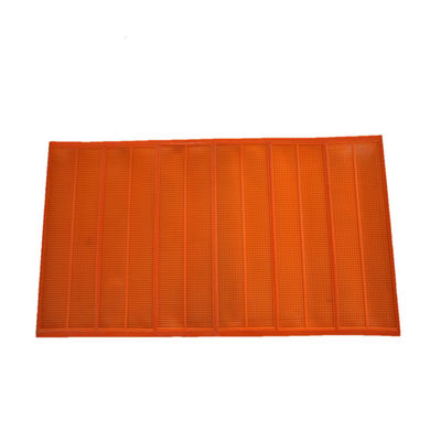 Polyurethane Fine Screen Mesh with Abrasion Resistance Anti-Blinding and 0.045mm Aperture for High Frequency Screen Deck
