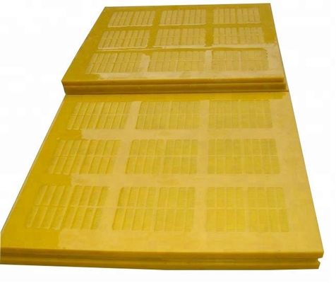 Polyurethane Screen Panel with High Tensile Strength and 0.125mm Aperture for Sand Dewatering