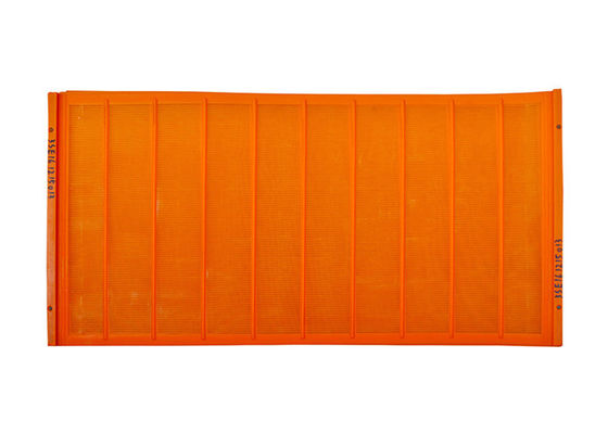 700mm x 1040mm Orange Polyurethane Fine Screen Mesh with 0.075mm-1.5mm Hole Width and 6-12 Months Lifetime for Quarry