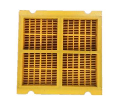Polyurethane Screen Mat with 0.125mm Aperture and 305x305mm Dimension for Sand Dewatering