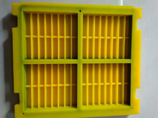 0.1mm Aperture Modular Dewatering Screen Panel for Sand Dewatering with High Tensile Steel Frame
