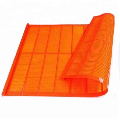 Polyurethane Fine Screen Mesh with 0.045mm Opening Abrasion Resistant and Anti-Blinding for Screener