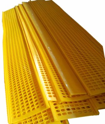 Highly Resilient Polyurethane Flip Flow Screen with Customizable Aperture for Coal Screening and Bolting Clamping Systems