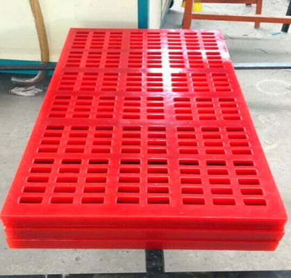 Round Polyurethane Screen Panel with 10mm Aperture Self Cleaning Vibrating Screen Mesh for Mining