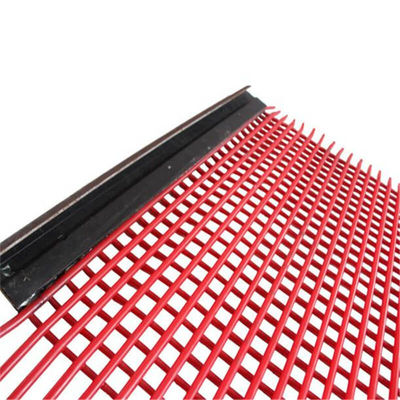 High-Wear PU-Coated Screen Mesh With 2.5mm Wire Diameter Rectangular Holes For Mining