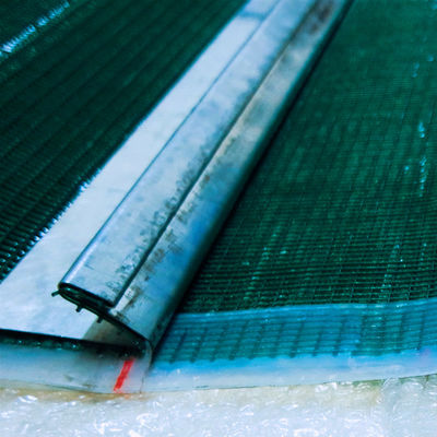 Polyurethane Coated Steel Wire Rope Tufflex Screen with 2.5mm Minimum Aperture for Sieve Aggregate
