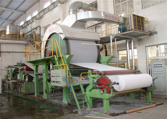 Paper Pulp And Waste Paper Recycling 2800mm Toilet Paper Machine