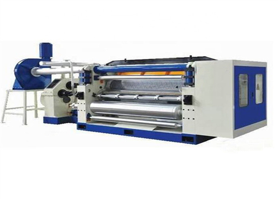 ISO9001 automatizou máquina ondulada do único Facer da gaveta para papel ondulado