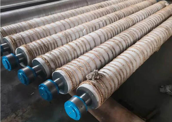 Rolo do peito da máquina de papel do rolo da movimentação do fio e rolo do guia para o Fourdrinier
