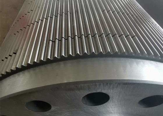 Rolo de ondulação cromado tipo flauta A/C/B/E/F para máquina de papelão ondulado