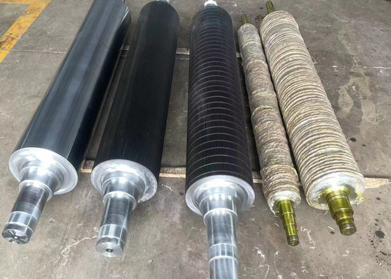 Rolo ondulado de carboneto de tungstênio para linha de papelão ondulado