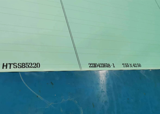 Poliéster de alta tensão tripla camada SSB de formação de fio de formação fabico para máquina de papel de tecido