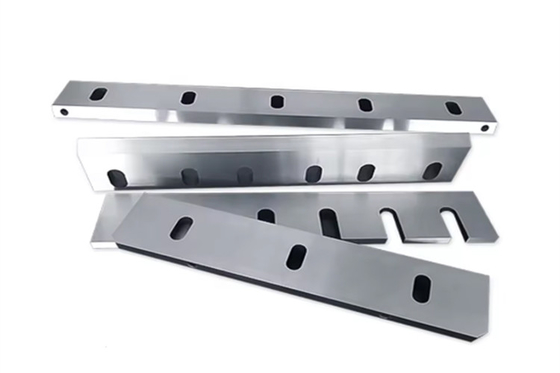 Blade de triturador de materiais D2 com alta dureza para reciclagem de garrafas de PET