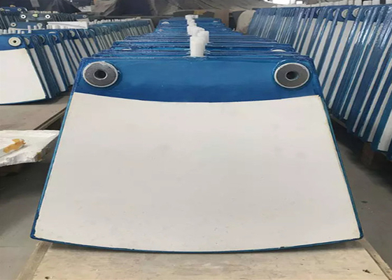 Filtro de disco cerâmico de óxido de alumínio para desaguar o concentrado de cobre