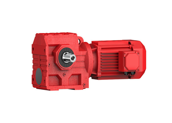 S Series Helical Worm Gearmotor Inline Right Angle Hard Tooth Surface Parallel Shaft Reduction Reducer de velocidade