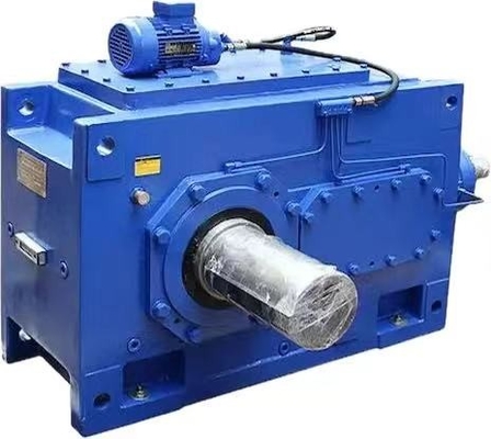 B Helical Bevel High Reduction Gearbox Right Angle Helical para moinho de papel