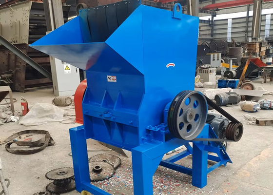 Máquina de esmagamento de garrafas de plástico para reciclagem de resíduos de plástico