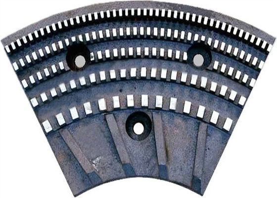 Placa de dispersão de aço inoxidável para o sistema de dispersão Andritz