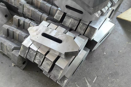 D2 Material Lâmina de triturador de eixo único para reciclagem de pneus