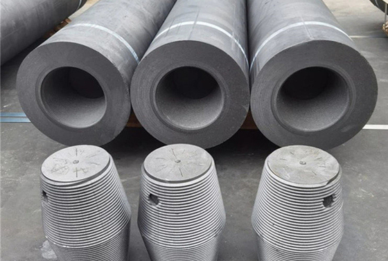 Eletrodos de grafite RP duráveis de alta eficiência para fusão de fornos elétricos