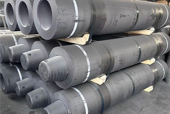 Electrodos de Grafite de Alto Desempenho de 75 mm750 mm na Fabricação de Aço