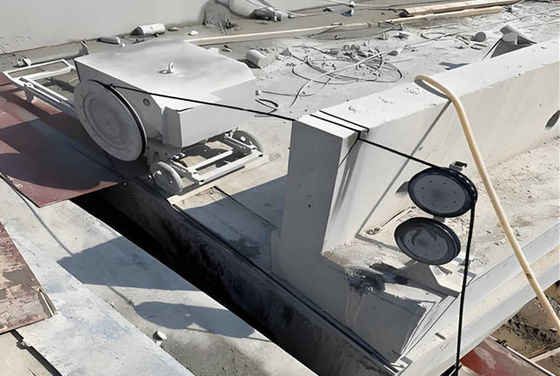 Máquina de Serra de Fio para Corte de Concreto com Velocidade Ajustável e Durável para Demolição