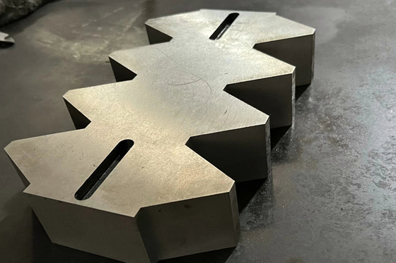 Material D2 Blades Shredder para Máquina de Reciclagem de Pneus