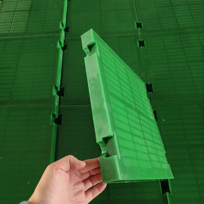 Rede de tela de poliuretano de alta resistência ao desgaste com configurações de abertura personalizáveis e design eficiente em termos energéticos